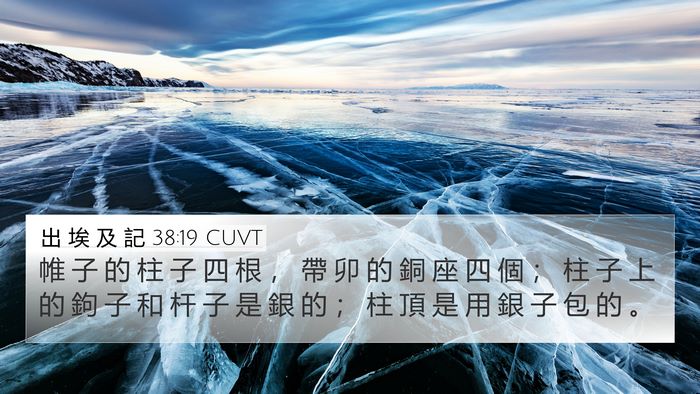 出 埃 及 記 38:19 CUVT Bible Verse Image