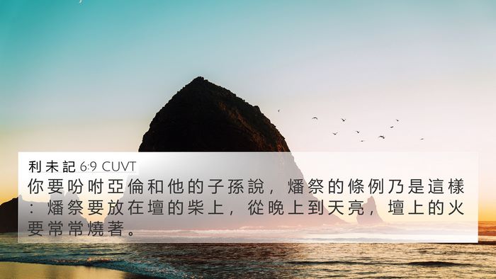 利 未 記 6:9 CUVT 4K Wallpaper - 你 要 吩 咐 亞 倫 和 他 的 子 孫 說 - 4K Wallpaper Bible Verse