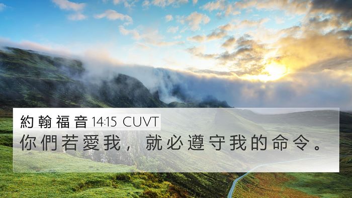 約 翰 福 音 14:15 CUVT Bible Verse Image