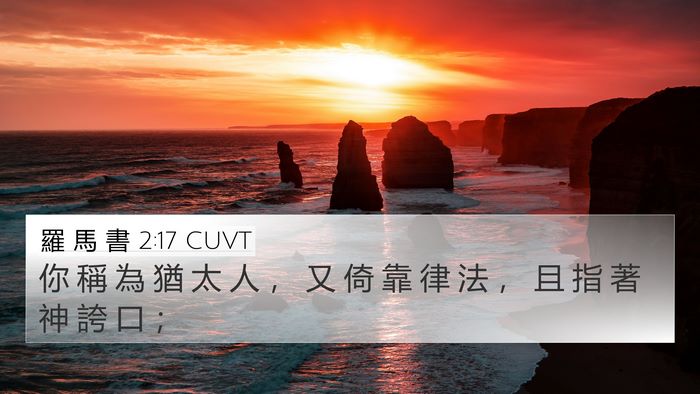 羅 馬 書 2:17 CUVT Bible Verse Image