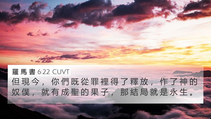 羅 馬 書 6:22 CUVT Bible Verse Image