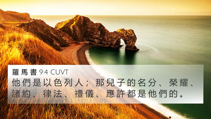 羅 馬 書 9:4 CUVT Bible Verse Image