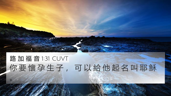 路 加 福 音 1:31 CUVT Bible Verse Image