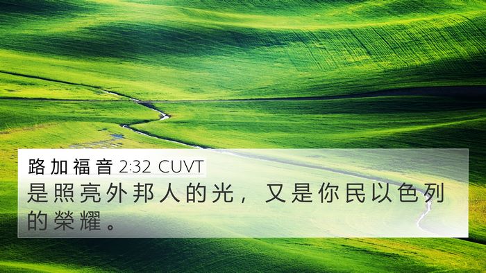 路 加 福 音 2:32 CUVT Bible Verse Image