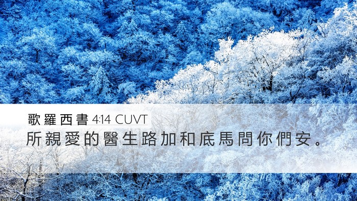 歌 羅 西 書 4:14 CUVT Bible Verse Image