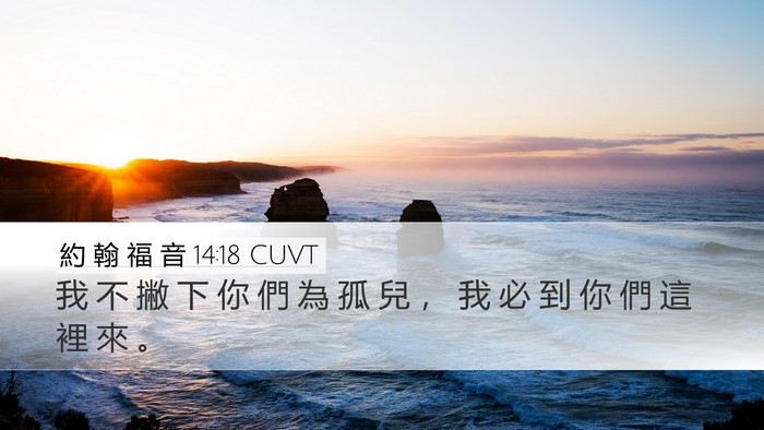 約 翰 福 音 14:18 CUVT Bible Verse Image