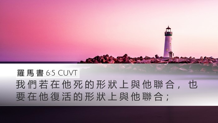 羅 馬 書 6:5 CUVT Bible Verse Image