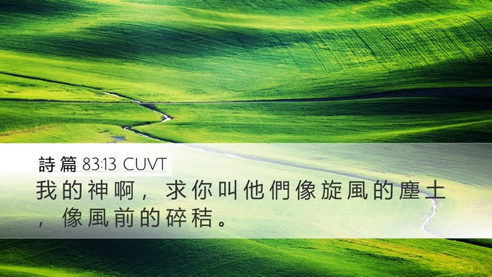 詩 篇 83:13 CUVT Bible Verse Image