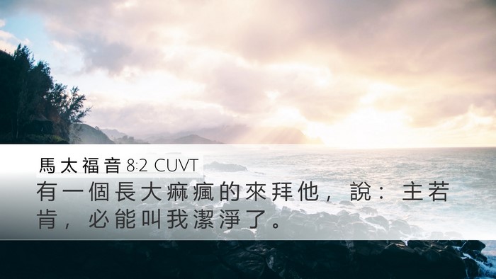 馬 太 福 音 8:2 CUVT Bible Verse Image