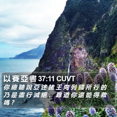 以 賽 亞 書 37:11 CUVT Bible Verse Image