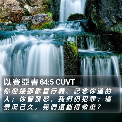 以 賽 亞 書 64:5 CUVT Bible Verse Image