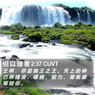 但 以 理 書 2:37 CUVT Bible Verse Image