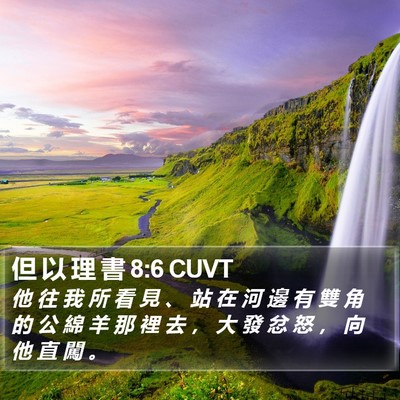 但 以 理 書 8:6 CUVT Bible Verse Image