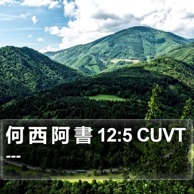何 西 阿 書 12:5 CUVT Bible Verse Image