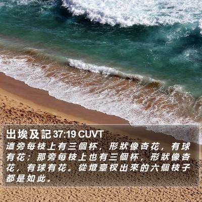 出 埃 及 記 37:19 CUVT Bible Verse Image
