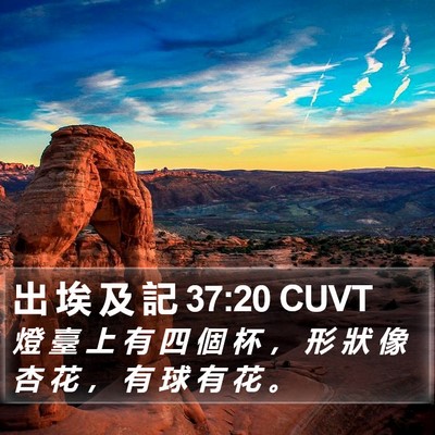 出 埃 及 記 37:20 CUVT Bible Verse Image