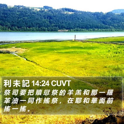 利 未 記 14:24 CUVT Bible Verse Image