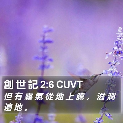 創 世 記 2:6 CUVT Bible Verse Image