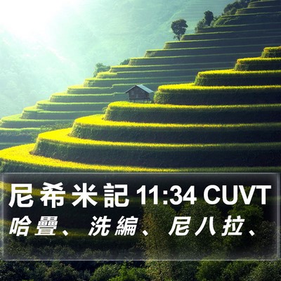 尼 希 米 記 11:34 CUVT Bible Verse Image
