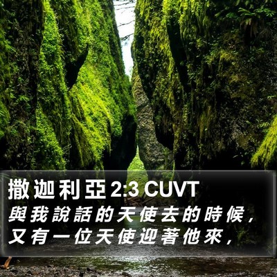 撒 迦 利 亞 2:3 CUVT Bible Verse Image