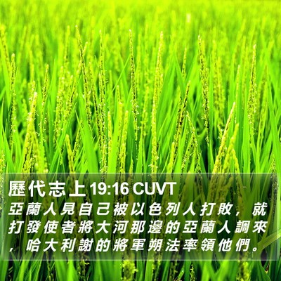 歷 代 志 上 19:16 CUVT Bible Verse Image