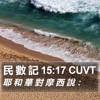 民 數 記 15:17 CUVT Bible Verse Image
