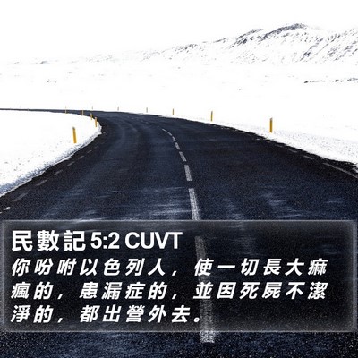 民 數 記 5:2 CUVT Bible Verse Image