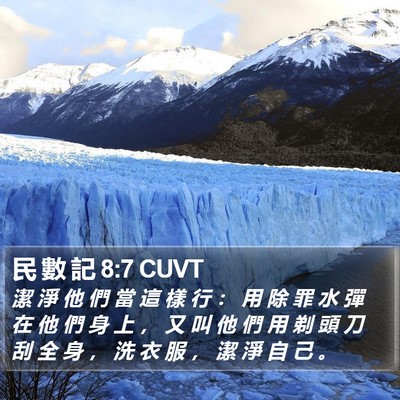 民 數 記 8:7 CUVT Bible Verse Image