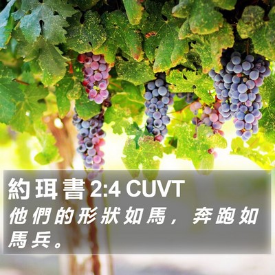 約 珥 書 2:4 CUVT Bible Verse Image