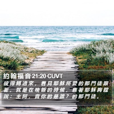 約 翰 福 音 21:20 CUVT Bible Verse Image