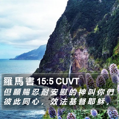 羅 馬 書 15:5 CUVT Bible Verse Image