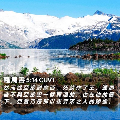 羅 馬 書 5:14 CUVT Bible Verse Image