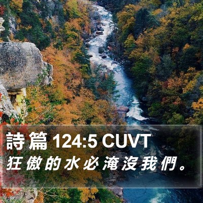 詩 篇 124:5 CUVT Bible Verse Image