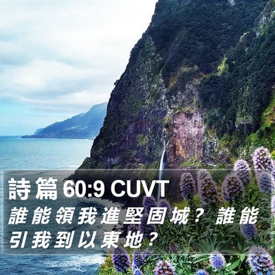 詩 篇 60:9 CUVT Bible Verse Image