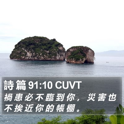 詩 篇 91:10 CUVT Bible Verse Image