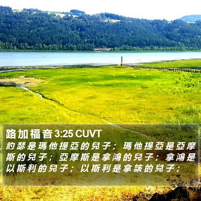路 加 福 音 3:25 CUVT Bible Verse Image