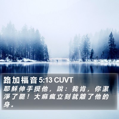路 加 福 音 5:13 CUVT Bible Verse Image