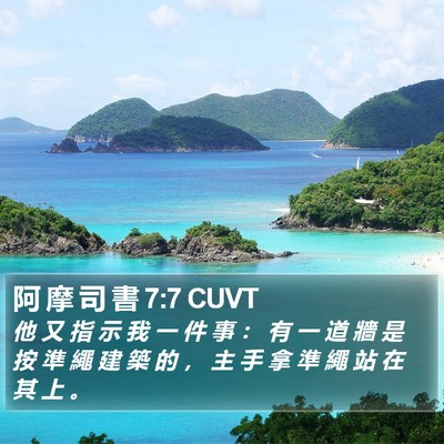 阿 摩 司 書 7:7 CUVT Bible Verse Image