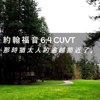 Picture 02 - 約 翰 福 音 6:4 CUVT - 那 時 猶 太 人 的 逾 越 節 近 了 - Bible Verse Picture