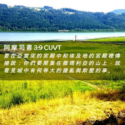 Picture 02 - 阿 摩 司 書 3:9 CUVT - 要 在 亞 實 突 的 宮 殿 中 和 埃 及 - Bible Verse Picture