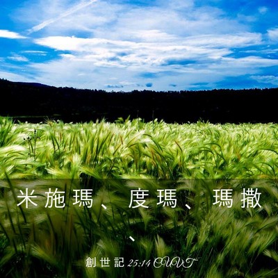 Picture 03 - 創 世 記 25:14 CUVT - 米 施 瑪 、 度 瑪 、 瑪 撒 - Bible Verse Picture