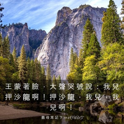 Picture 03 - 撒 母 耳 記 下 19:4 CUVT - 王 蒙 著 臉 ， 大 聲 哭 號 說 ： 我 - Bible Verse Picture