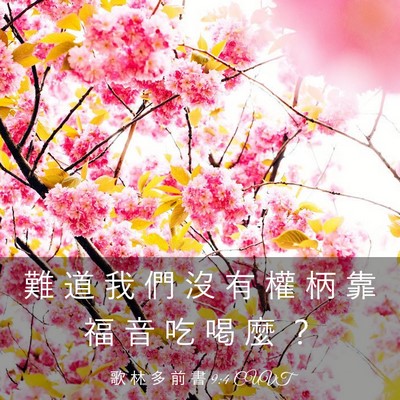 Picture 03 - 歌 林 多 前 書 9:4 CUVT - 難 道 我 們 沒 有 權 柄 靠 福 音 吃 - Bible Verse Picture