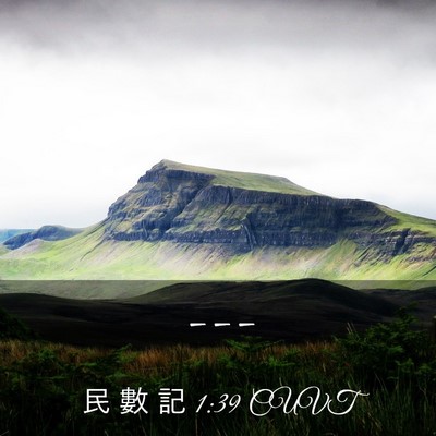 Picture 03 - 民 數 記 1:39 CUVT -  - Bible Verse Picture