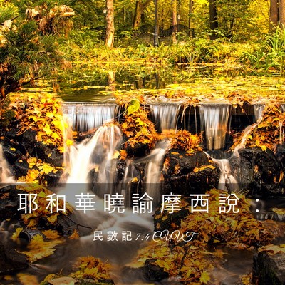 Picture 03 - 民 數 記 7:4 CUVT - 耶 和 華 曉 諭 摩 西 說 - Bible Verse Picture