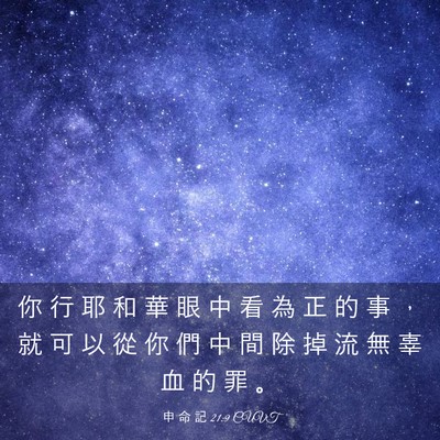 Picture 03 - 申 命 記 21:9 CUVT - 你 行 耶 和 華 眼 中 看 為 正 的 事 - Bible Verse Picture