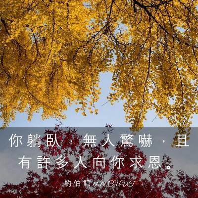 Picture 03 - 約 伯 記 11:19 CUVT - 你 躺 臥 ， 無 人 驚 嚇 ， 且 有 許 - Bible Verse Picture