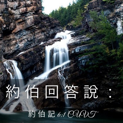 Picture 03 - 約 伯 記 6:1 CUVT - 約 伯 回 答 說 - Bible Verse Picture