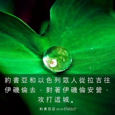 Picture 03 - 約 書 亞 記 10:34 CUVT - 約 書 亞 和 以 色 列 眾 人 從 拉 吉 - Bible Verse Picture