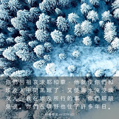 Picture 03 - 約 書 亞 記 24:7 CUVT - 你 們 列 祖 哀 求 耶 和 華 ， 他 就 - Bible Verse Picture
